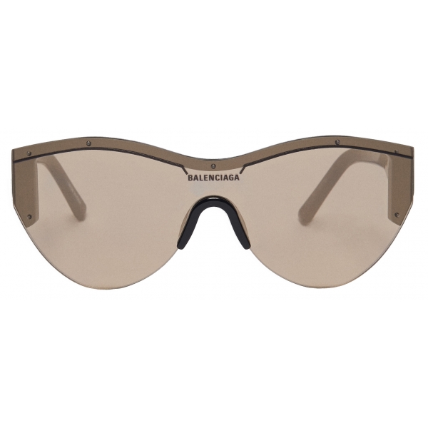 Balenciaga - Ski Cat Sunglasses - Black Gold - Sunglasses - Balenciaga Eyewear