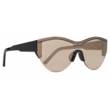 Balenciaga - Ski Cat Sunglasses - Black Gold - Sunglasses - Balenciaga Eyewear