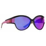 Balenciaga - Unlimited Round Sunglasses - Purple Black - Sunglasses - Balenciaga Eyewear