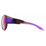 Balenciaga - Unlimited Round Sunglasses - Purple Black - Sunglasses - Balenciaga Eyewear
