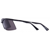 Balenciaga - Fire Rectangle Sunglasses - Black - Sunglasses - Balenciaga Eyewear