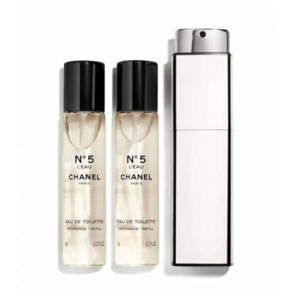 Chanel - N°5 L'EAU - Mini Twist And Spray - Luxury Fragrances - 3x7 ml