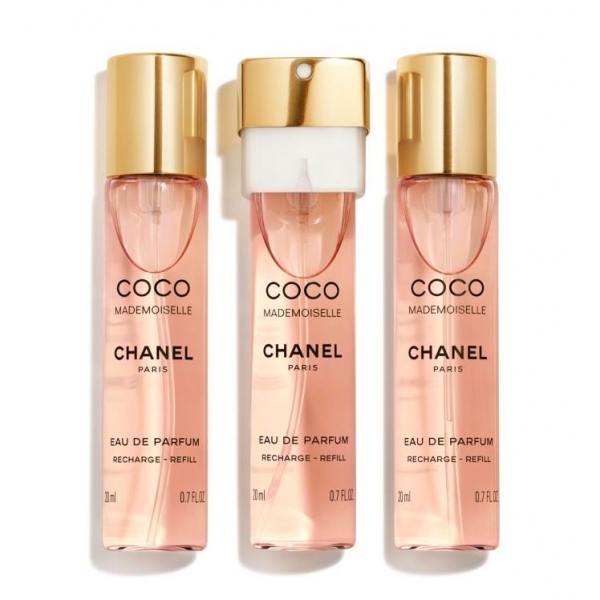 Chanel - COCO MADEMOISELLE - Eau De Parfum Twist And Spray Recharge - Luxury Fragrances - 3x20 ml