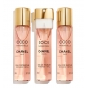Chanel - COCO MADEMOISELLE - Eau De Parfum Twist And Spray Recharge - Luxury Fragrances - 3x20 ml