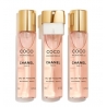 Chanel - COCO MADEMOISELLE - Eau De Toilette Twist And Spray - Luxury Fragrances Recharge - 3x20 ml
