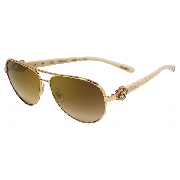 Chopard - Happy Diamonds - SCH C26S-8FCG - Sunglasses - Chopard Eyewear