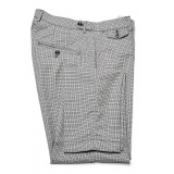 Cruna - Raval Trousers in Fresh Wool - 562 - Medium Grey - Handmade in Italy - Luxury High Quality Pants