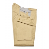 Cruna - Raval Trousers in Cotton - 536 - Terra - Handmade in Italy - Luxury High Quality Pants