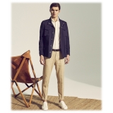 Cruna - Marais Trousers in Linen - 540 - ECRU - Handmade in Italy - Luxury High Quality Pants