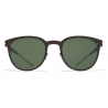 Mykita - Truman - NO1 - Dark Brown Green - Metal Collection - Sunglasses - Mykita Eyewear