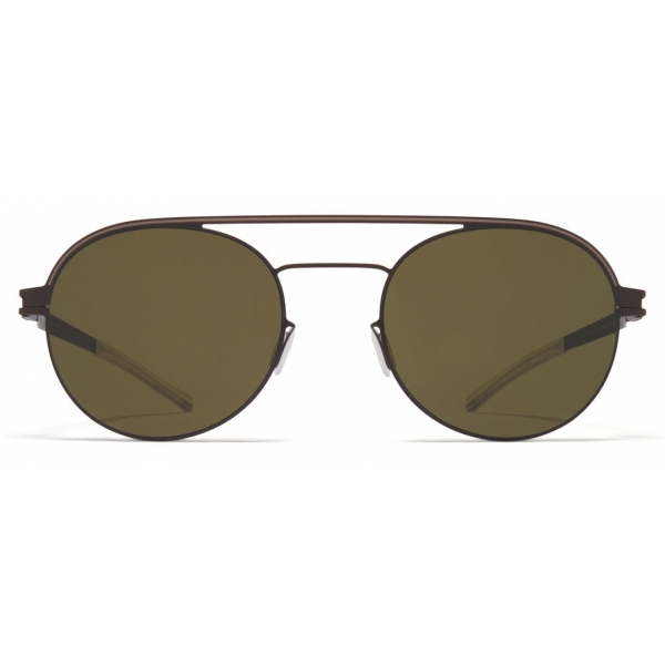 Mykita - Turner - NO1 - Dark Brown Green - Metal Collection - Sunglasses - Mykita Eyewear