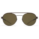 Mykita - Turner - NO1 - Marrone Scuro Verde - Metal Collection - Occhiali da Sole - Mykita Eyewear