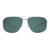 Mykita - Wes - NO1 - Shiny Silver - Metal Collection - Sunglasses - Mykita Eyewear