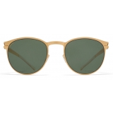 Mykita - Weston - NO1 - Frosted Gold Green - Metal Collection - Sunglasses - Mykita Eyewear