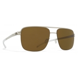 Mykita - Wilder - NO1 - Argento Opaco Marrone - Metal Collection - Occhiali da Sole - Mykita Eyewear