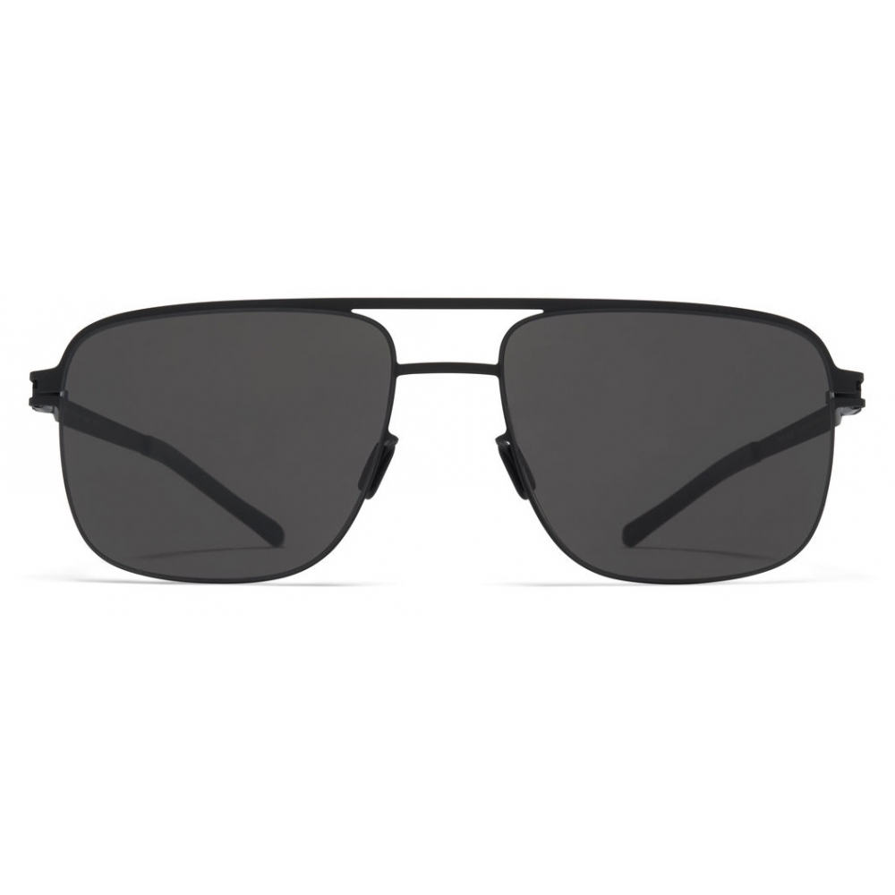 Mykita - Wilder - NO1 - Black Dark Grey - Metal Collection - Sunglasses ...