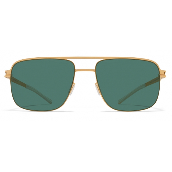 Mykita - Wilder - NO1 - Frosted Gold Green - Metal Collection - Sunglasses - Mykita Eyewear