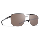 Mykita - Wilder - NO1 - Black Brown Silver - Metal Collection - Sunglasses - Mykita Eyewear