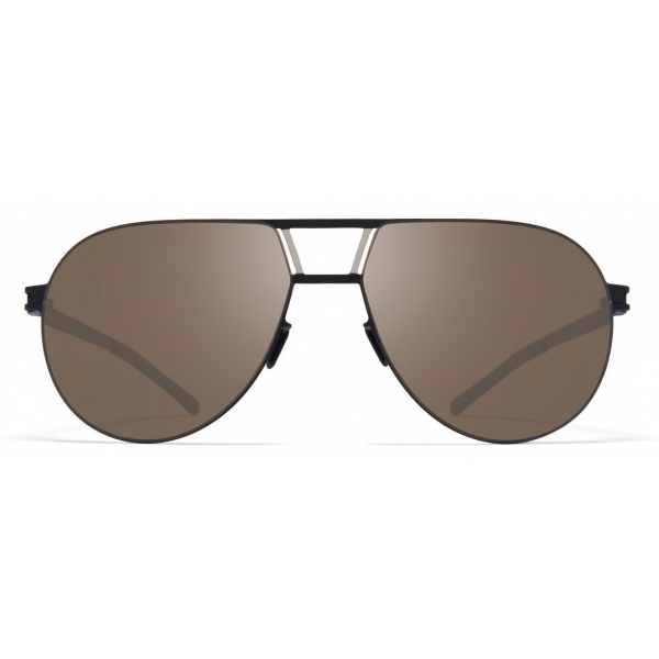 Mykita - Zane - NO1 - Nero Argento Marrone - Metal Collection - Occhiali da Sole - Mykita Eyewear