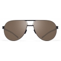 Mykita - Zane - NO1 - Black Silver Brown - Metal Collection - Sunglasses - Mykita Eyewear