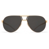 Mykita - Zane - NO1 - Oro Grigio Scuro - Metal Collection - Occhiali da Sole - Mykita Eyewear