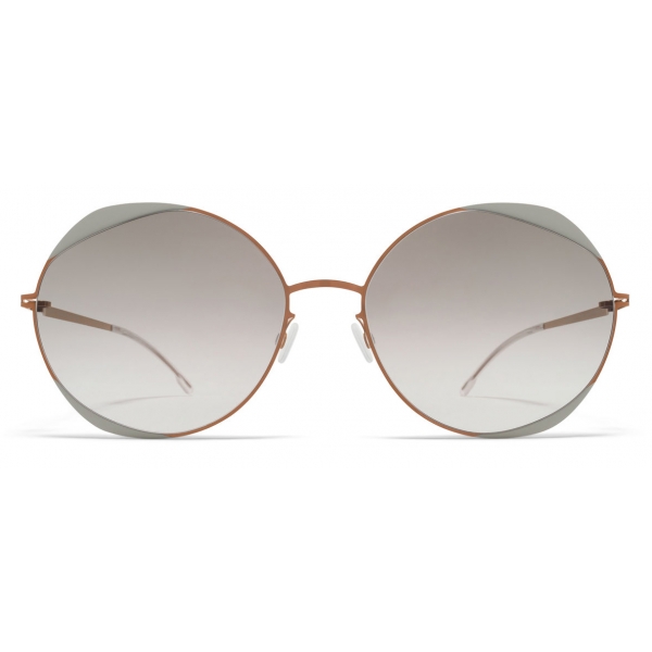 Mykita - Elisa - Decades - Shiny Copper Grey - Metal Collection - Sunglasses - Mykita Eyewear