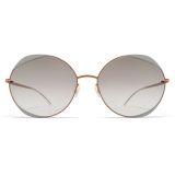 Mykita - Elisa - Decades - Rame Lucido Grigio - Metal Collection - Occhiali da Sole - Mykita Eyewear