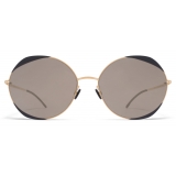 Mykita - Elisa - Decades - Gold Black Grey - Metal Collection - Sunglasses - Mykita Eyewear