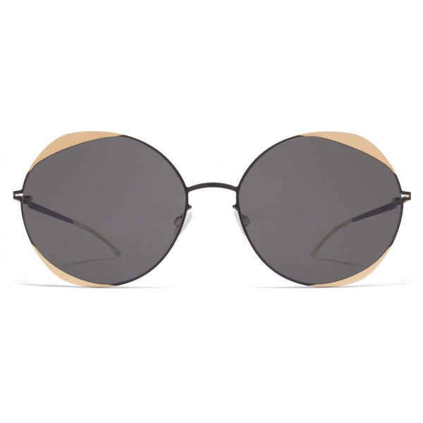 Mykita - Elisa - Decades - Gold Black Dark Grey - Metal Collection - Sunglasses - Mykita Eyewear