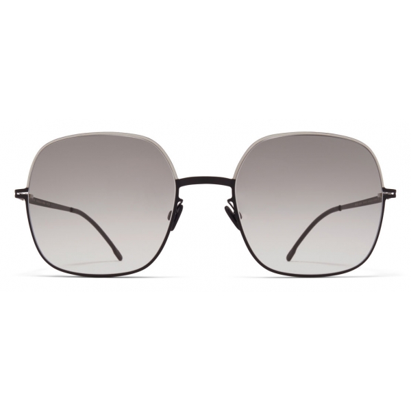 Mykita - Magda - Decades - Argento Nero Grigio - Metal Collection - Occhiali da Sole - Mykita Eyewear