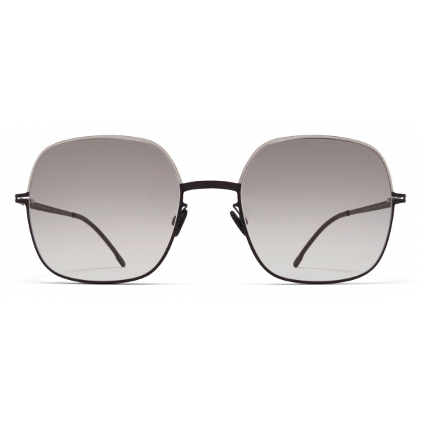 Mykita - Magda - Decades - Silver Black Grey - Metal Collection - Sunglasses - Mykita Eyewear