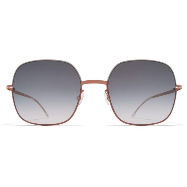 Mykita - Magda - Decades - Rame Lucido Grigio - Metal Collection - Occhiali da Sole - Mykita Eyewear