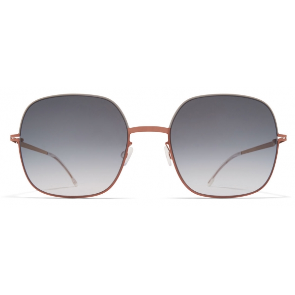 Mykita - Magda - Decades - Shiny Copper Grey - Metal Collection - Sunglasses - Mykita Eyewear