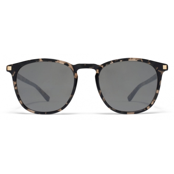 Mykita - Aluki - Lite - Champagne Gold Black - Acetate Collection - Sunglasses - Mykita Eyewear