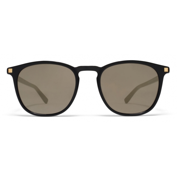 Mykita - Aluki - Lite - Black Gold Grey - Acetate Collection - Sunglasses - Mykita Eyewear