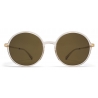 Mykita - Anana - Lite - Champagne Oro Marrone - Acetate Collection - Occhiali da Sole - Mykita Eyewear