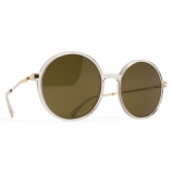 Mykita - Anana - Lite - Champagne Gold Brown - Acetate Collection - Sunglasses - Mykita Eyewear