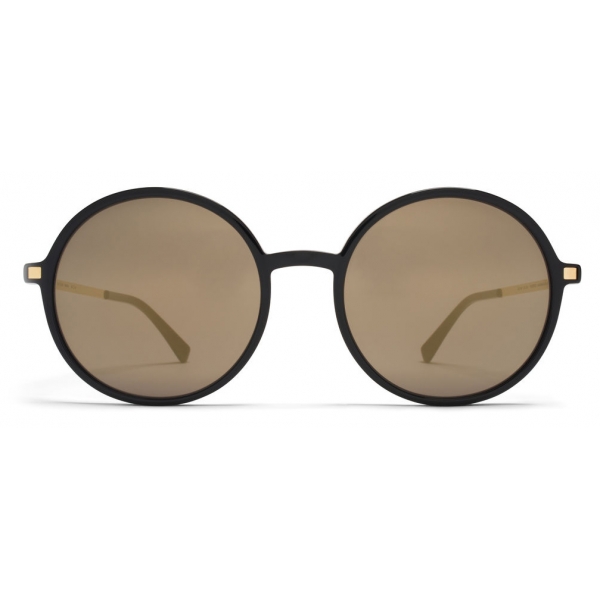 Mykita - Anana - Lite - Black Gold Grey - Acetate Collection - Sunglasses - Mykita Eyewear