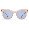 Mykita - Anik - Lite - Rame Lucido Cielo Blu - Acetate Collection - Occhiali da Sole - Mykita Eyewear