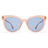 Mykita - Anik - Lite - Rame Lucido Cielo Blu - Acetate Collection - Occhiali da Sole - Mykita Eyewear