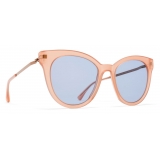 Mykita - Anik - Lite - Rame Lucido Cielo Blu - Acetate Collection - Occhiali da Sole - Mykita Eyewear