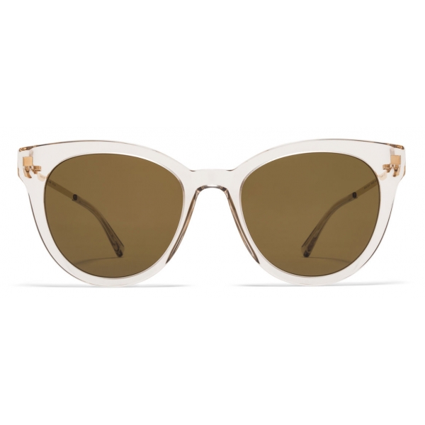 Mykita - Anik - Lite - Champagne Gold Brown - Acetate Collection - Sunglasses - Mykita Eyewear