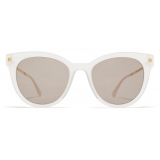 Mykita - Anik - Lite - Sorbetto al Limone Marrone Fumo - Acetate Collection - Occhiali da Sole - Mykita Eyewear