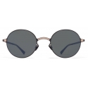 Mykita - Blu - Lite - Nero Sabbia - Metal Collection - Occhiali da Sole - Mykita Eyewear