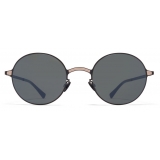 Mykita - Blu - Lite - Nero Sabbia - Metal Collection - Occhiali da Sole - Mykita Eyewear