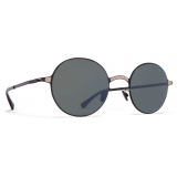 Mykita - Blu - Lite - Nero Sabbia - Metal Collection - Occhiali da Sole - Mykita Eyewear