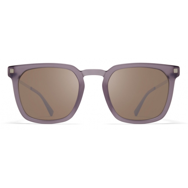 Mykita - Borga - Lite - Smoke Matte Silver Brown - Acetate Collection - Sunglasses - Mykita Eyewear