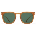Mykita - Borga - Lite - Dark Brown Gold Green - Acetate Collection - Sunglasses - Mykita Eyewear
