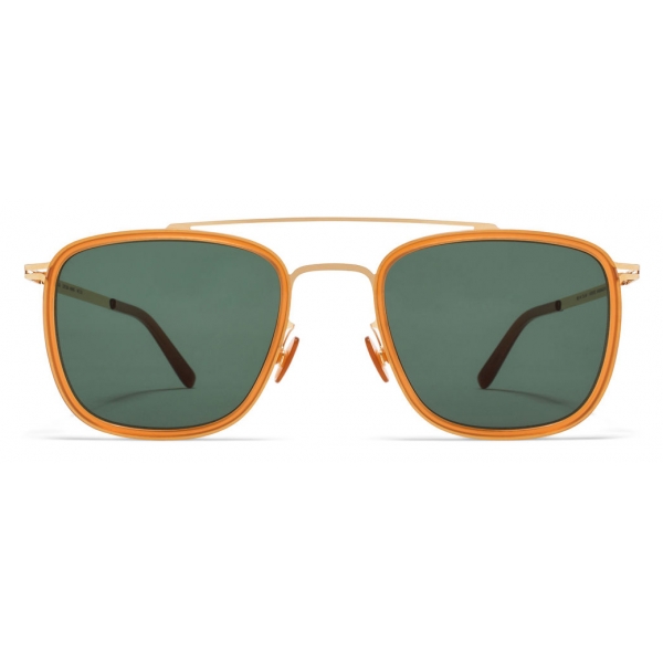 Mykita - Hanno - Lite - Oro Ambra Scuro Verde - Metal Collection - Occhiali da Sole - Mykita Eyewear