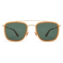 Mykita - Hanno - Lite - Oro Ambra Scuro Verde - Metal Collection - Occhiali da Sole - Mykita Eyewear